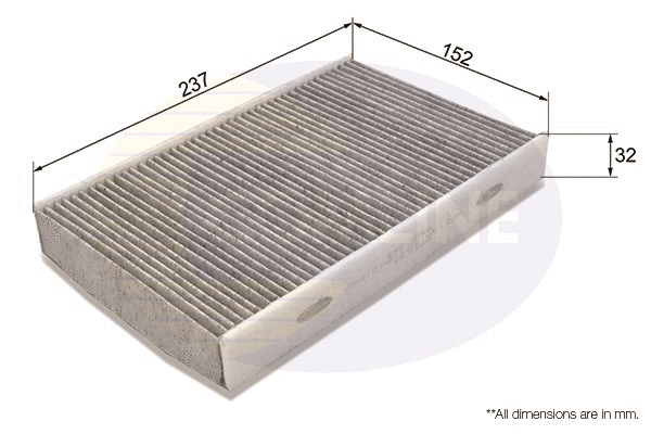 Filter, cabin air (EKF305A)