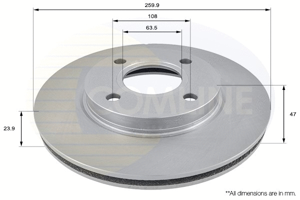 Brake Disc (ADC1202V)