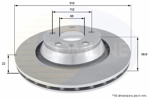 Brake Disc (ADC2606V)