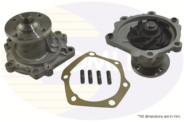 Water Pump, engine cooling (CTY21019)