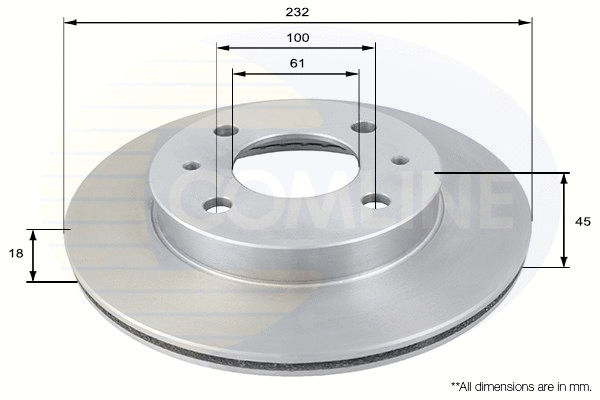 Brake Disc (ADC0241V)