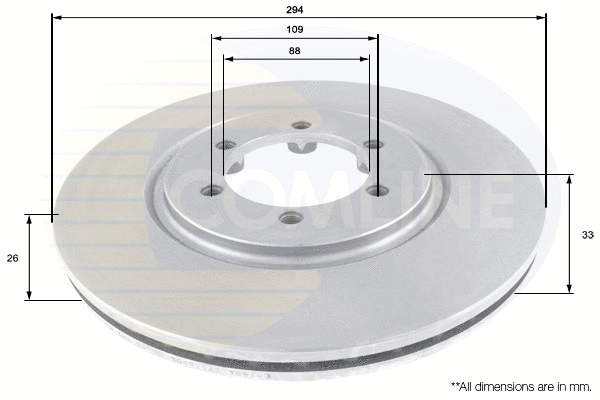 Brake Disc (ADC1080V)