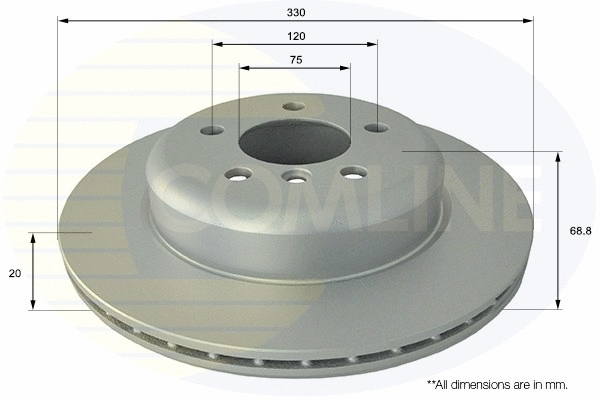 Brake Disc (ADC1782V)