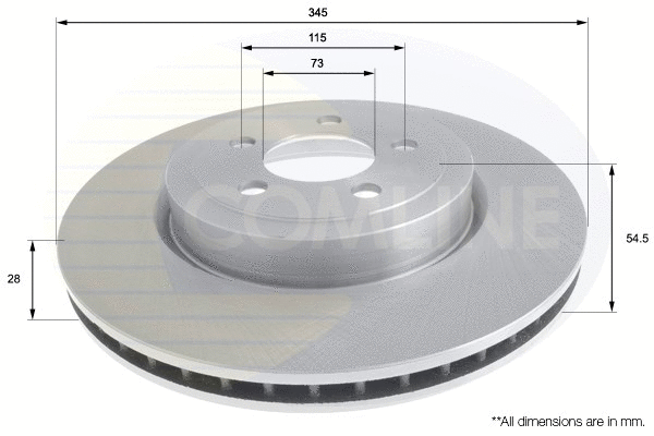 Brake Disc (ADC2319V)