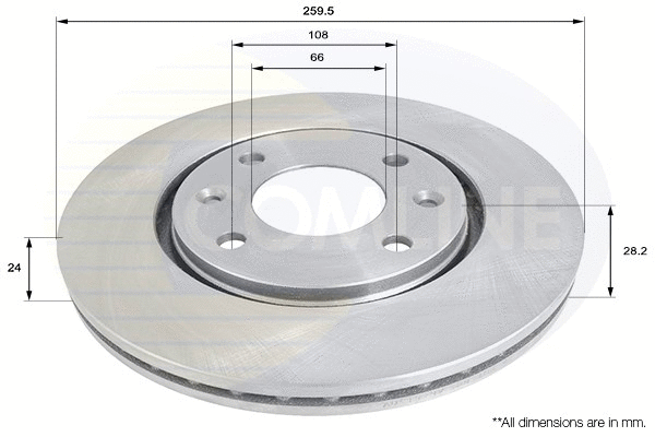 Brake Disc (ADC1523V)