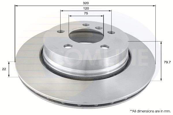 Brake Disc (ADC1720V)