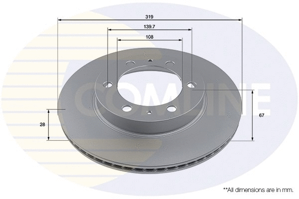 Brake Disc (ADC5003V)