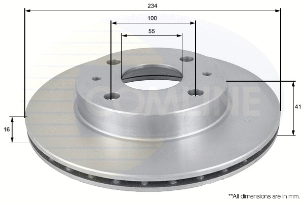 Brake Disc (ADC0612V)