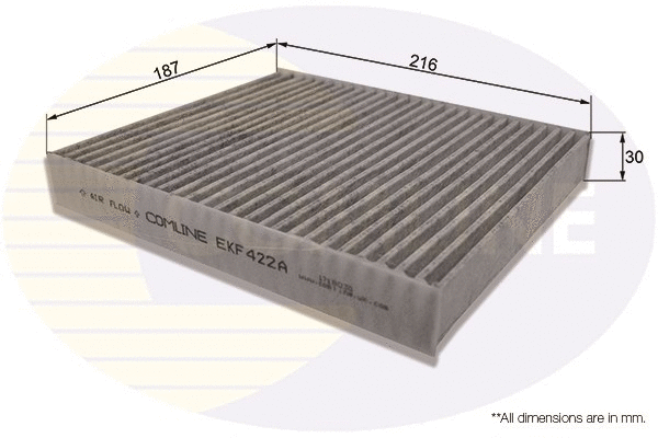 Filter, cabin air (EKF422A)