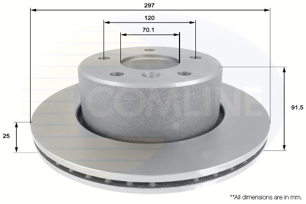 Brake Disc (ADC1320V)
