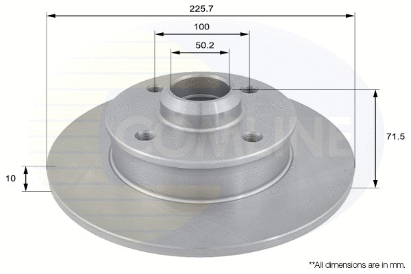 Brake Disc (ADC1416)
