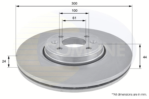Brake Disc (ADC1556V)