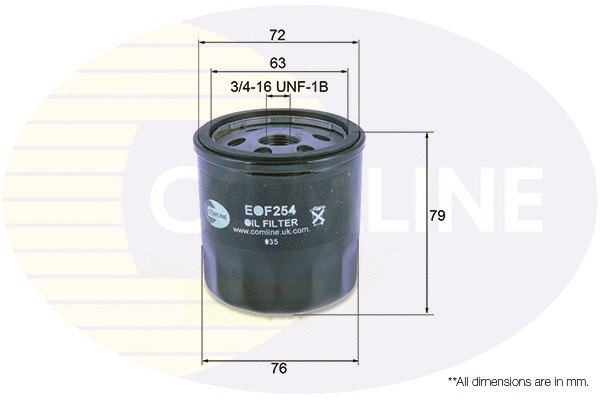 Oil Filter (EOF254)