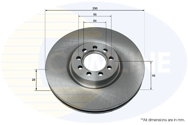 Brake Disc (ADC9088V)