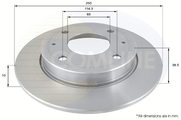 Brake Disc (ADC0372)