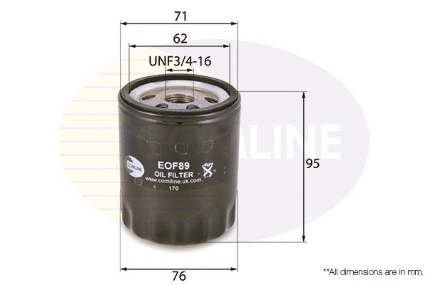 Oil Filter (EOF089)
