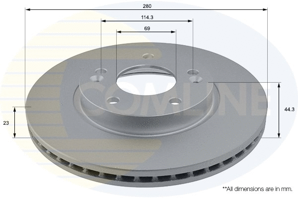 Brake Disc (ADC2417V)