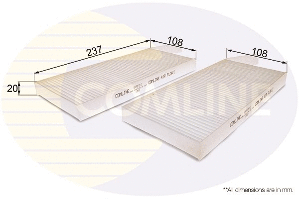 Filter, cabin air (EKF270-2)