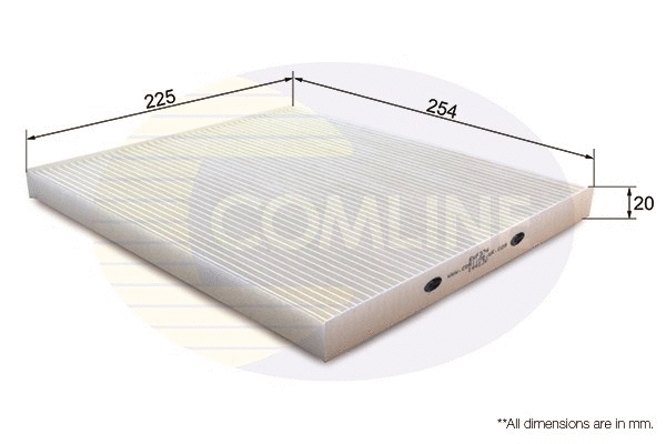 Filter, cabin air (EKF374)