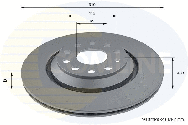 Brake Disc (ADC1493V)