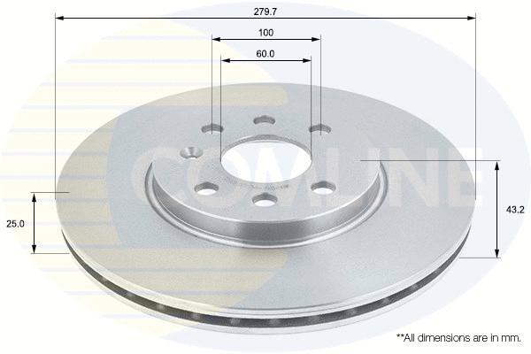 Brake Disc (ADC1131V)