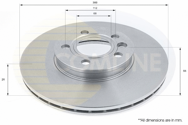 Brake Disc (ADC1434V)