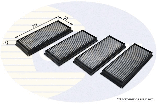 Filter, cabin air (EKF433A-4)