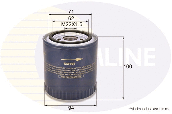 Oil Filter (EOF064)