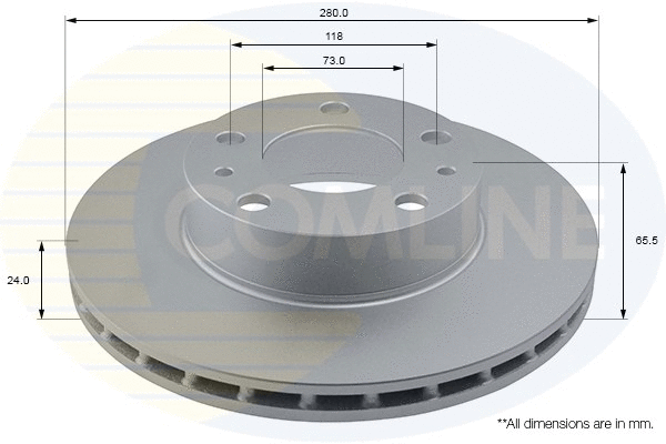 Brake Disc (ADC1535V)