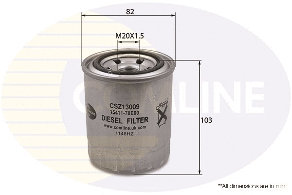 Fuel Filter (CSZ13009)
