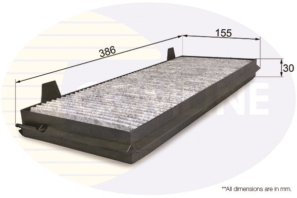 Filter, cabin air (EKF247A)