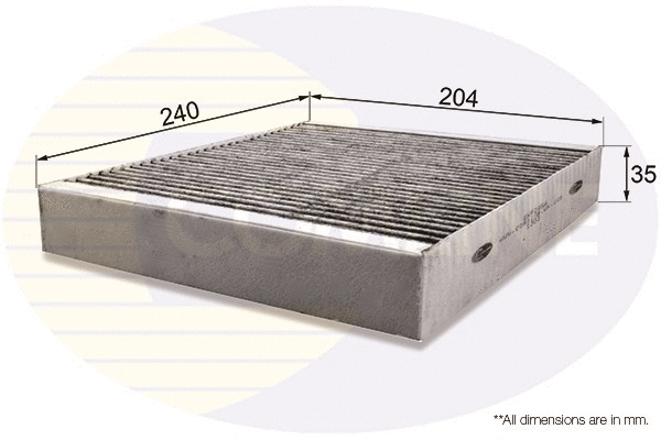 Filter, cabin air (EKF295A)