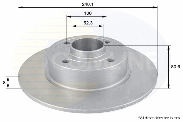 Brake Disc (ADC1555)
