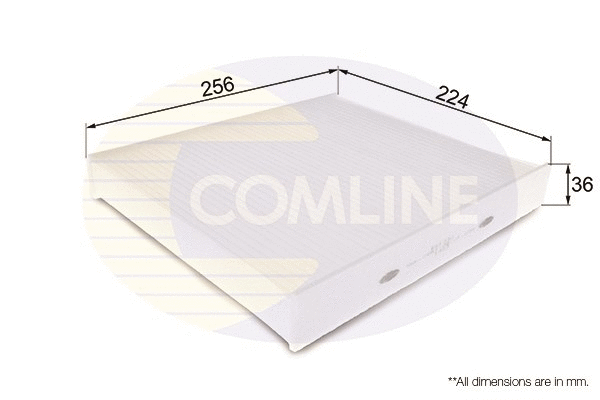 Filter, cabin air (EKF332)