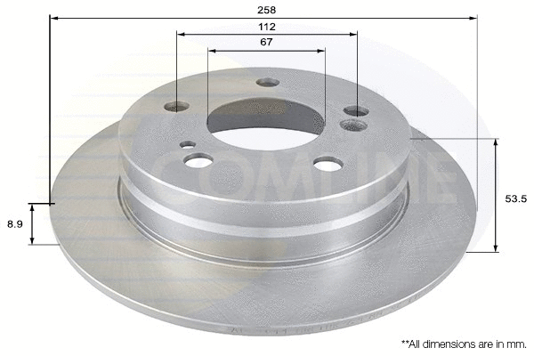 Brake Disc (ADC1611)