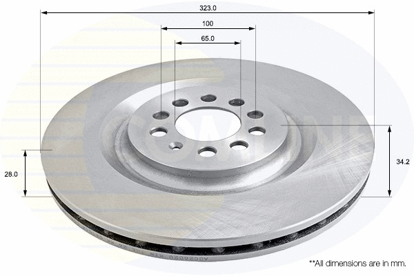 Brake Disc (ADC2602V)