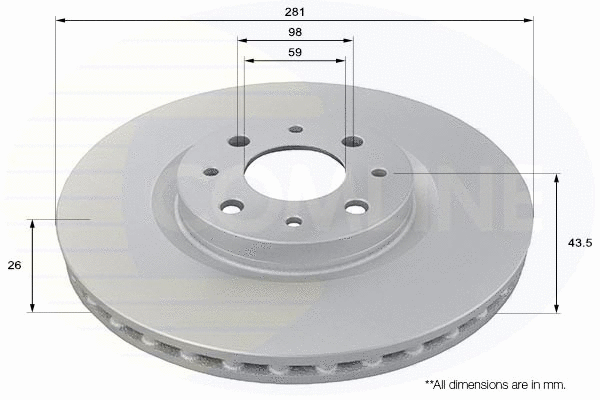 Brake Disc (ADC1814V)