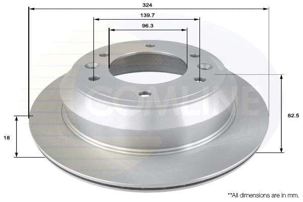 Brake Disc (ADC2413V)