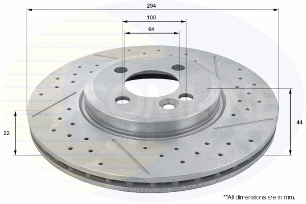 Brake Disc (ADC1787V)