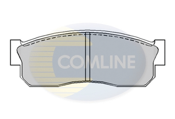 Brake Pad Set, disc brake (CBP0207)