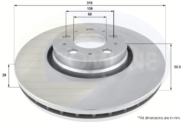 Brake Disc (ADC1918V)