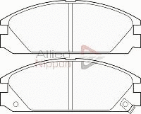 Brake Pad Set, disc brake (ADB3267)