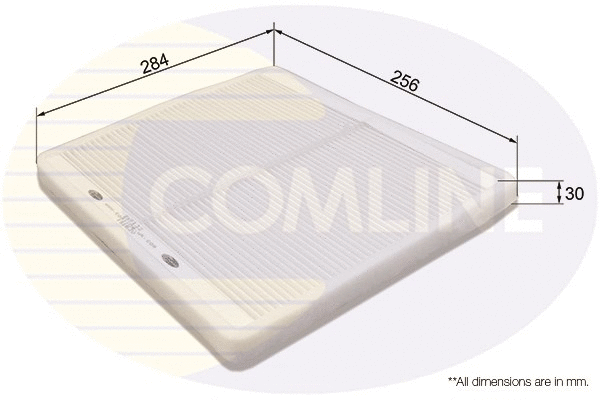 Filter, cabin air (EKF132)