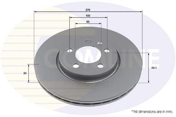 Brake Disc (ADC2992V)