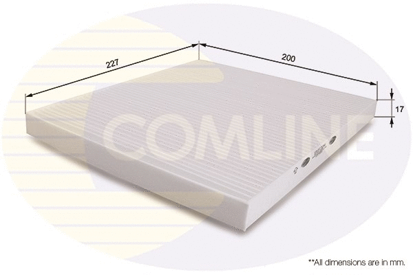 Filter, cabin air (EKF204)