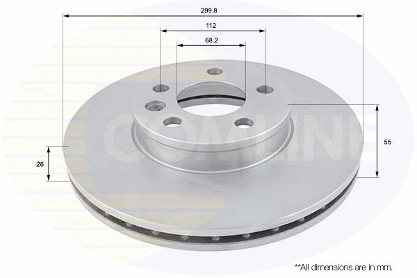 Brake Disc (ADC1430V)