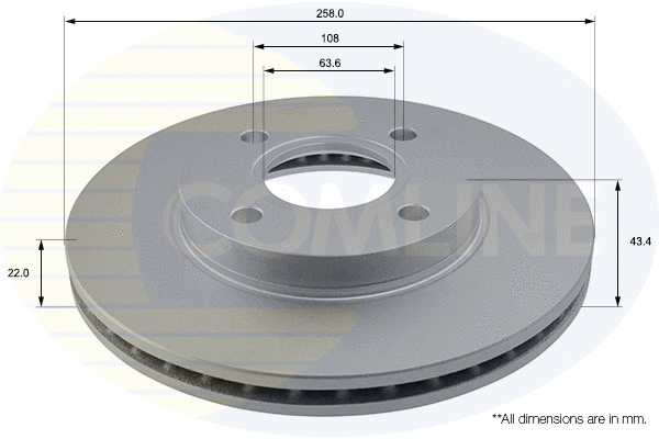 Brake Disc (ADC1206V)