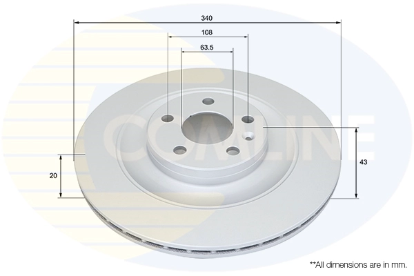 Brake Disc (ADC5008V)