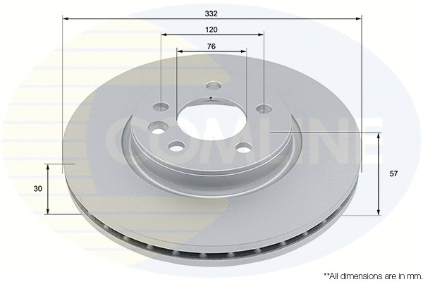 Brake Disc (ADC5052V)