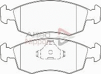 Brake Pad Set, disc brake (ADB0139)